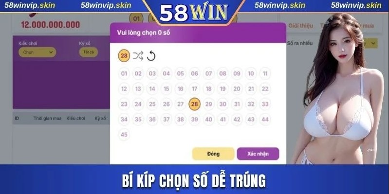 Bí kíp chọn số dễ trúng